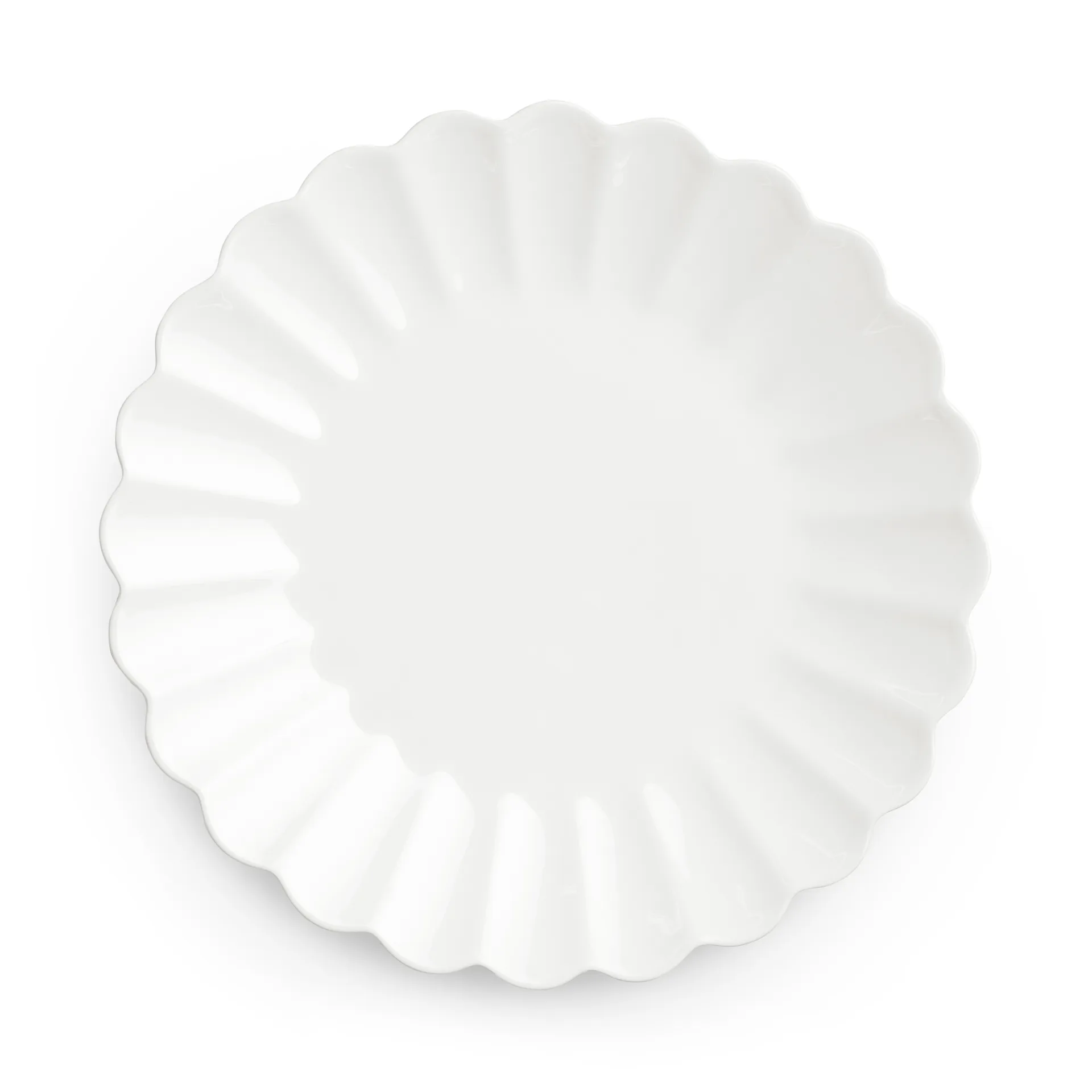 Plato Oyster 28 cm, Blanco Mateus