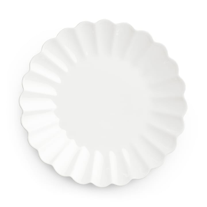 Plato Oyster 28 cm - Blanco - Mateus