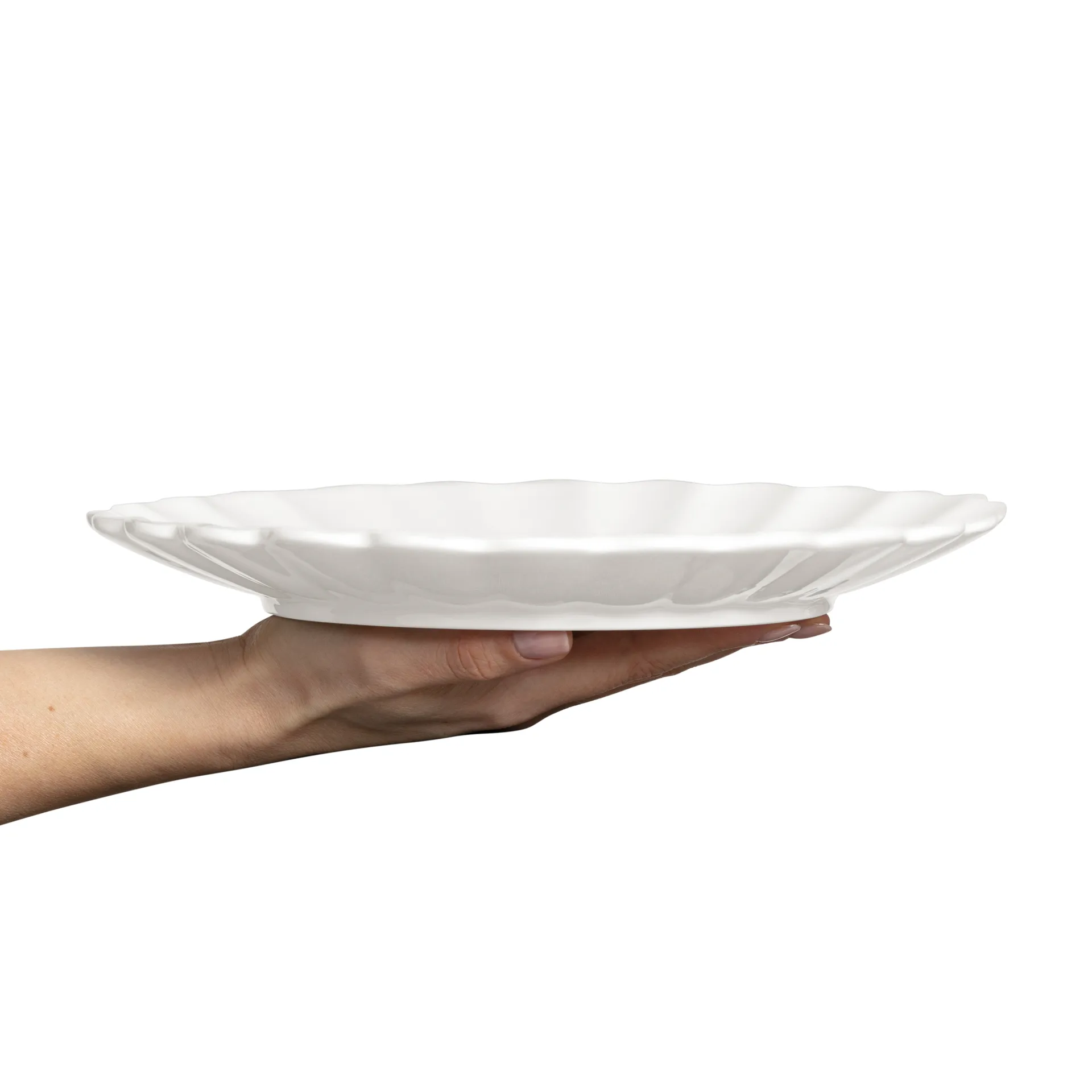 Plato Oyster 28 cm, Blanco Mateus