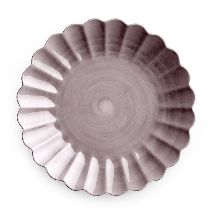 Plato Oyster 28 cm - ciruela - Mateus