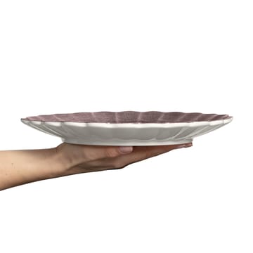 Plato Oyster 28 cm - ciruela - Mateus