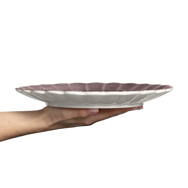 Plato Oyster 28 cm, ciruela Mateus