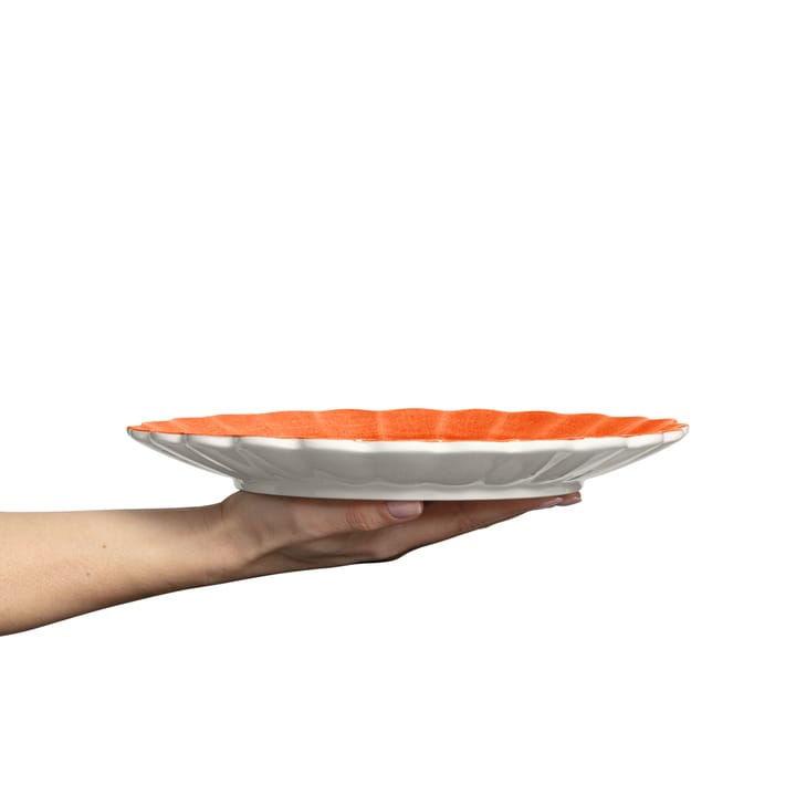 Plato Oyster 28 cm, naranja Mateus