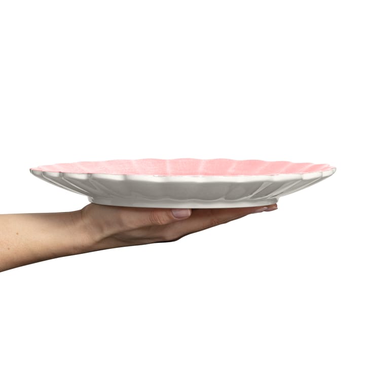 Plato Oyster 28 cm - Rosa claro - Mateus