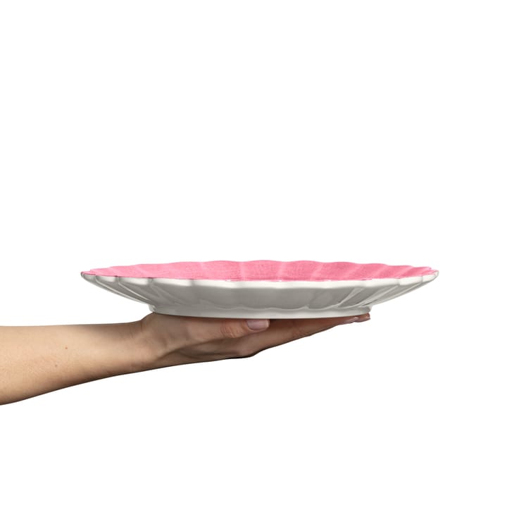 Plato Oyster 28 cm - Rosa - Mateus