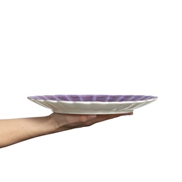 Plato Oyster 28 cm - Violeta - Mateus