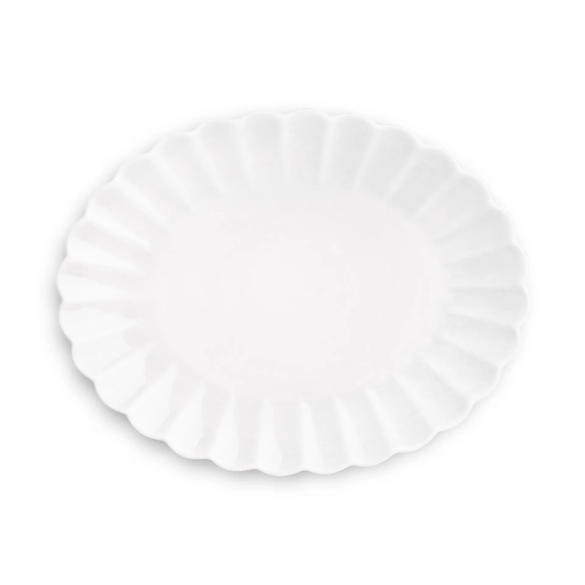 Plato Oyster 30x35 cm, blanco Mateus
