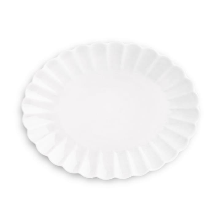 Plato Oyster 30x35 cm - blanco - Mateus