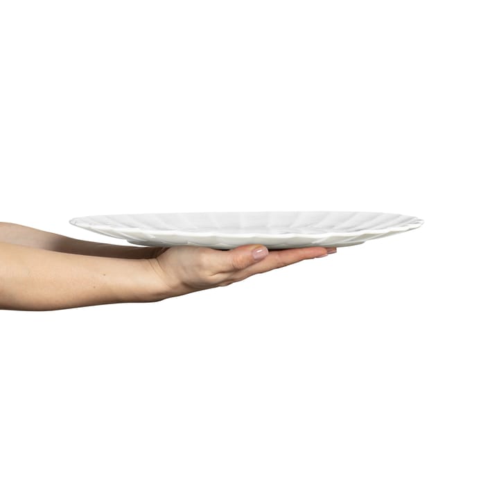 Plato Oyster 30x35 cm, blanco Mateus