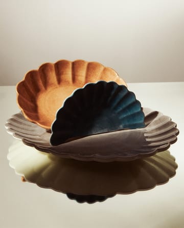 Plato Oyster 30x35 cm - gris - Mateus