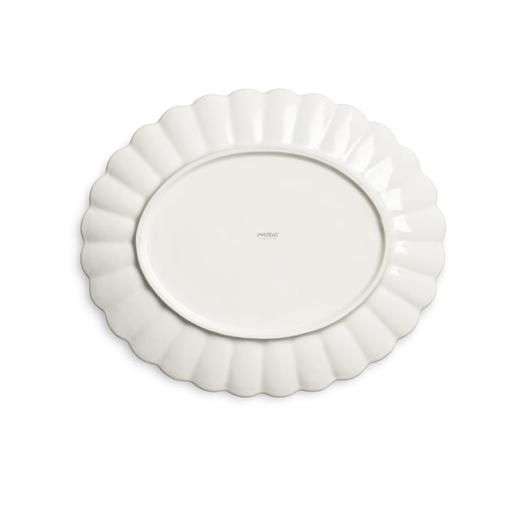 Plato Oyster 30x35 cm, naranja Mateus