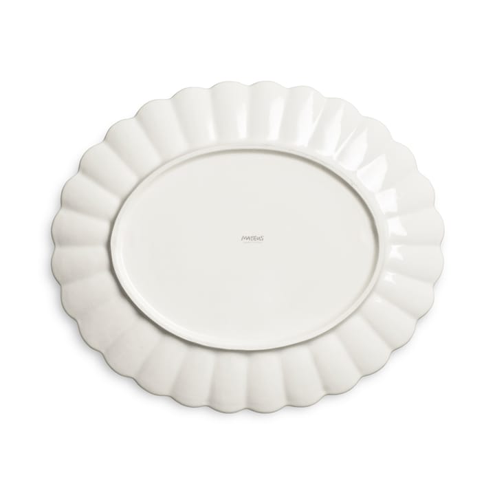 Plato Oyster 30x35 cm, Rojo Mateus