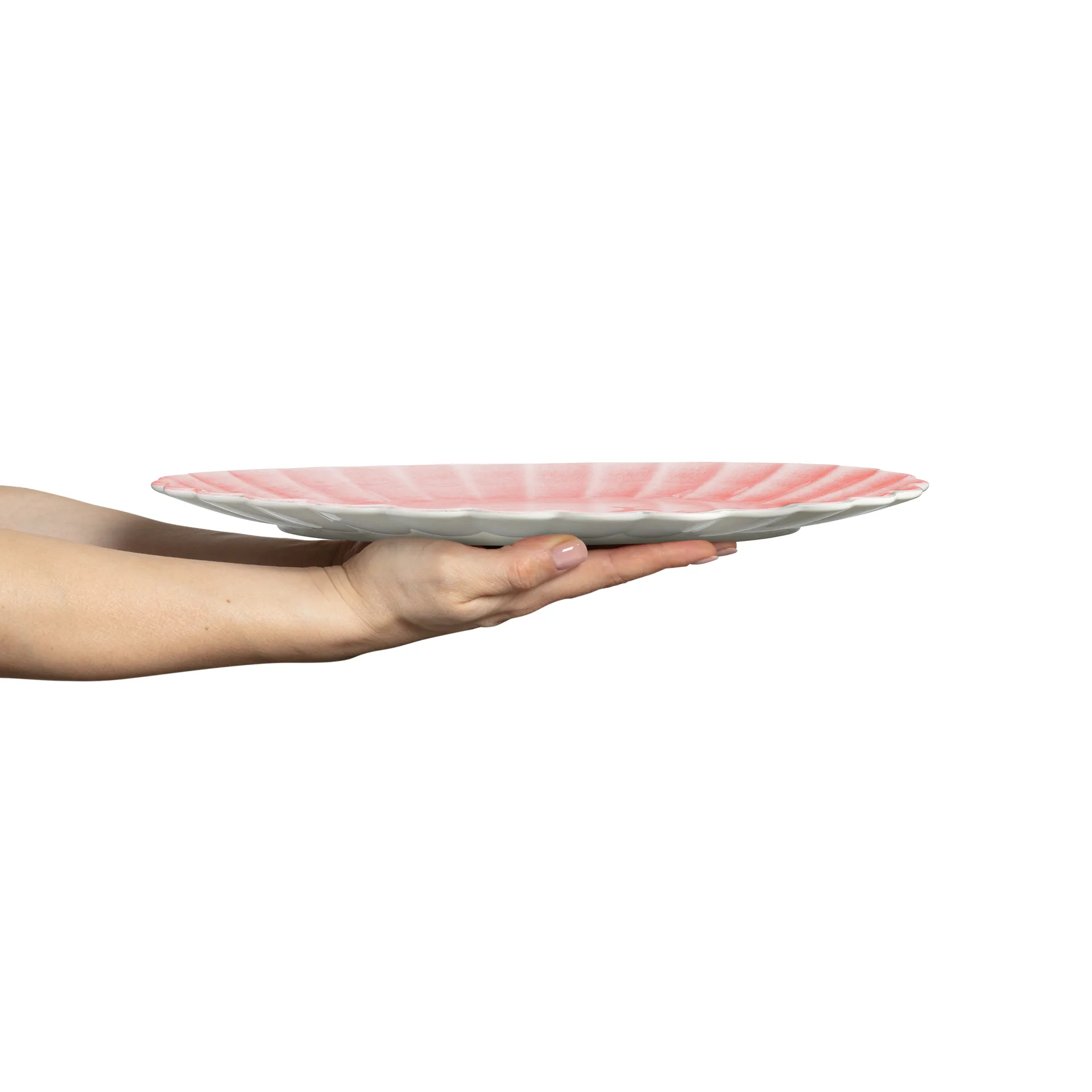 Plato Oyster 30x35 cm, Rosa claro Mateus