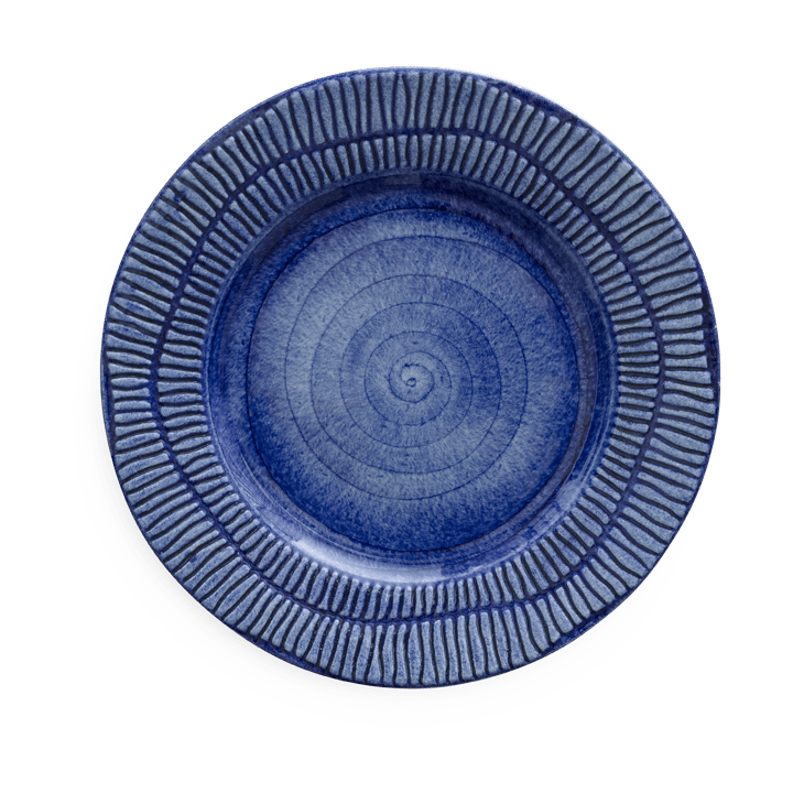 Plato Stripes Ø21 cm - Azul - Mateus