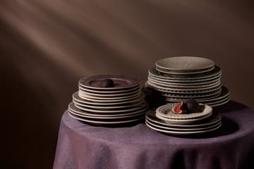 Plato Stripes Ø21 cm - ciruela - Mateus
