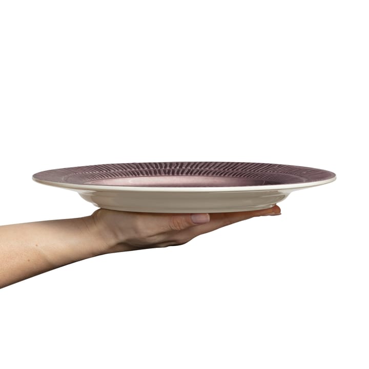Plato Stripes Ø28 cm, Plum Mateus