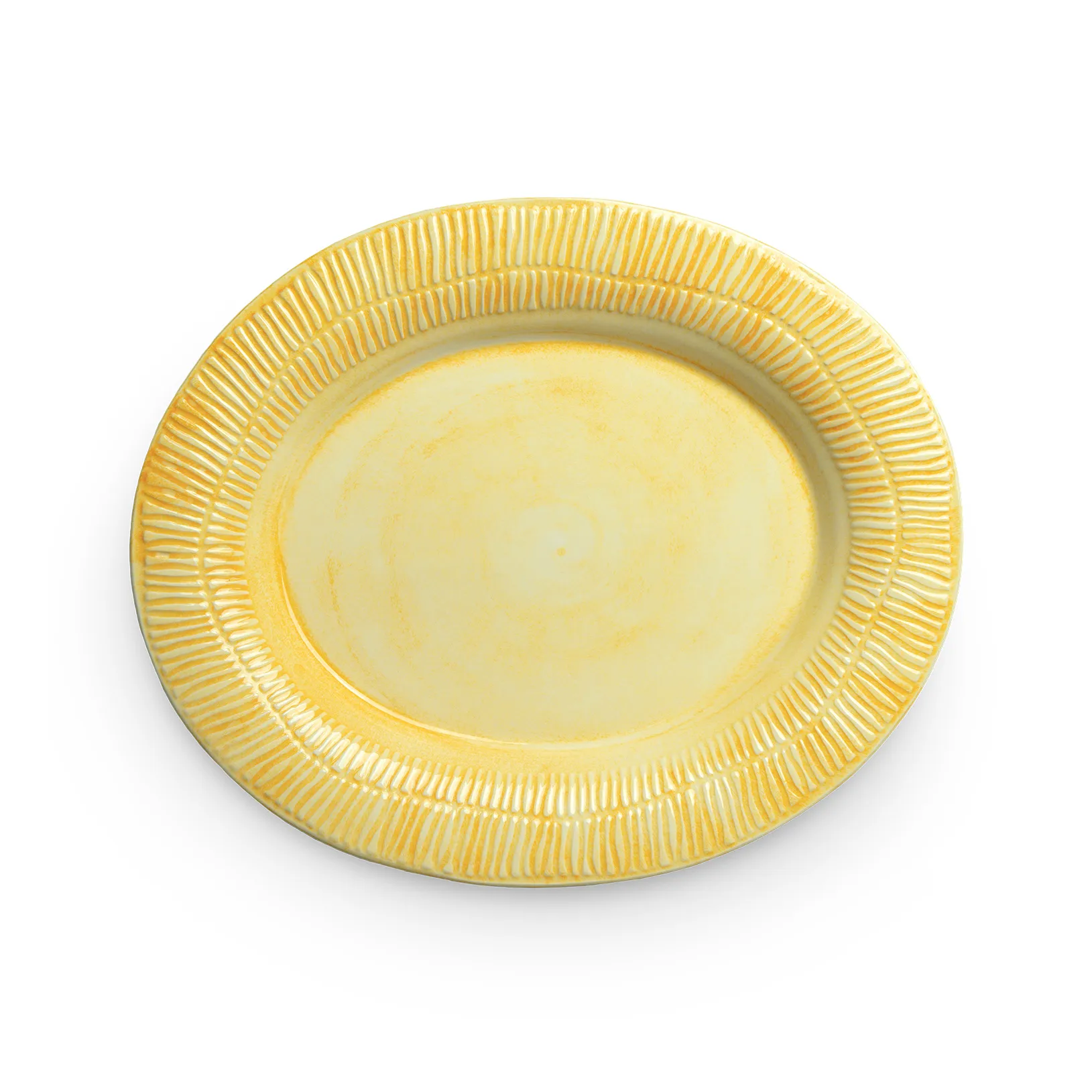 Plato Stripes 30x35 cm, Amarillo Mateus