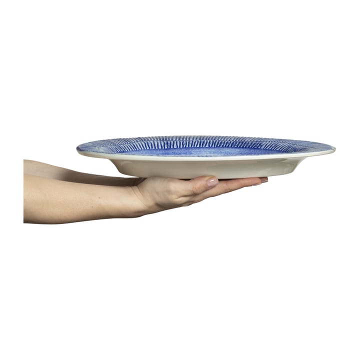 Plato Stripes 30x35 cm, azul claro Mateus