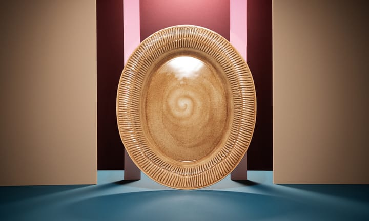 Plato Stripes 30x35 cm, Cinnamon Mateus