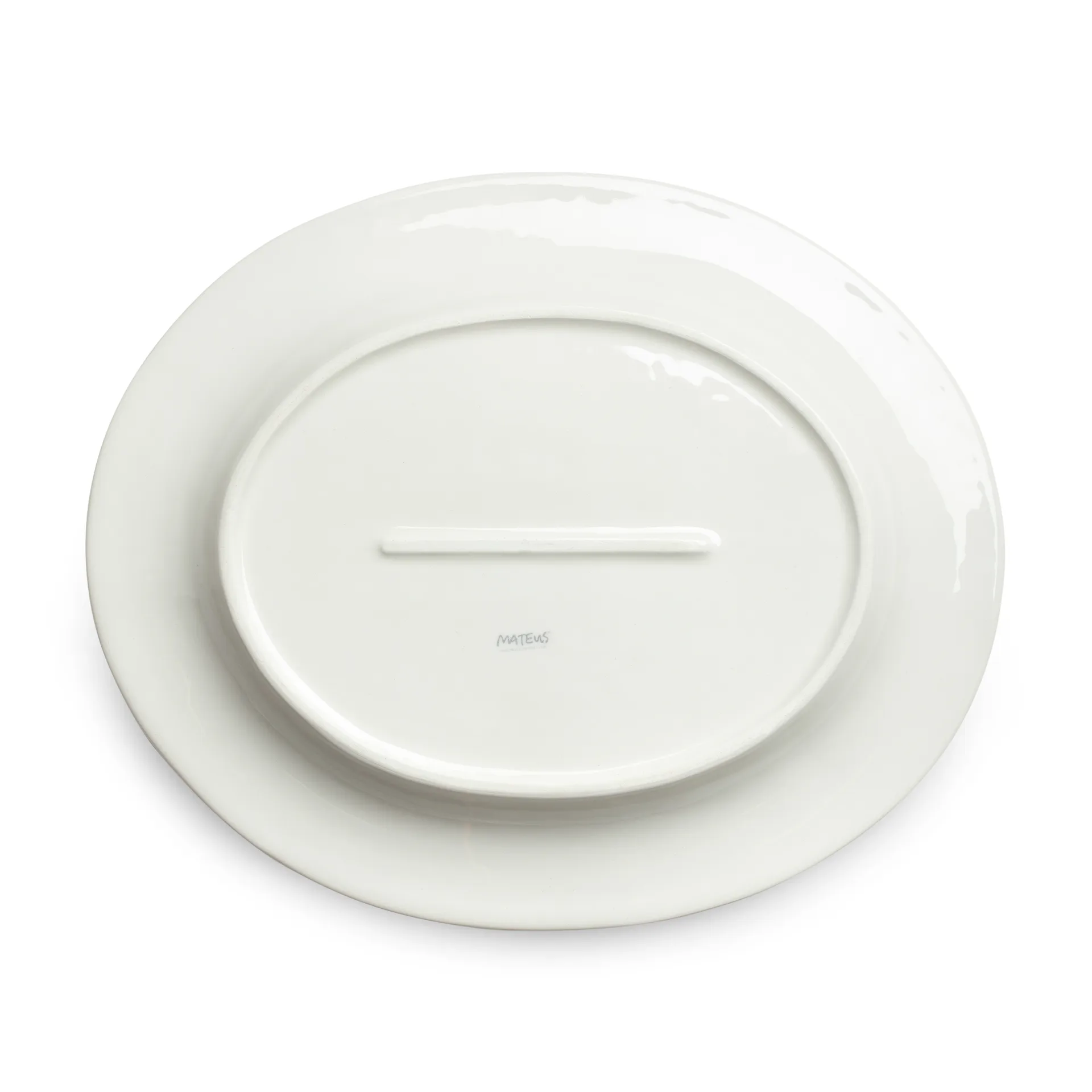 Plato Stripes 30x35 cm, gris Mateus