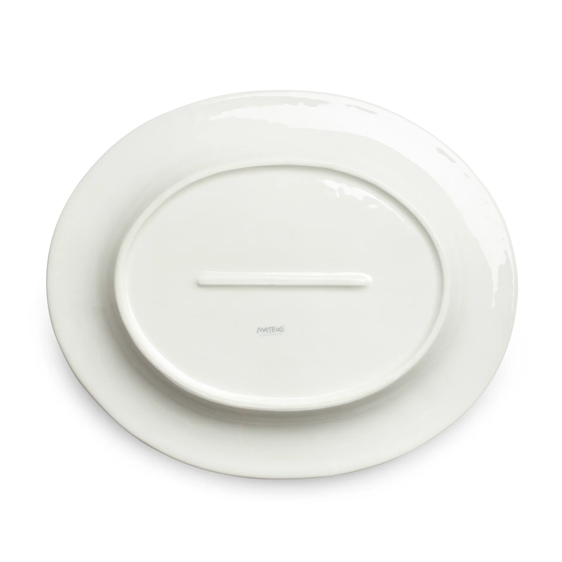 Plato Stripes 30x35 cm, Plum Mateus