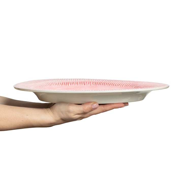Plato Stripes 30x35 cm, rosa claro Mateus