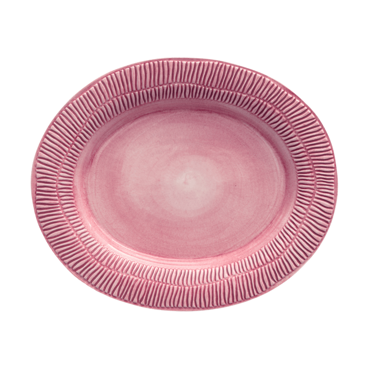 Plato Stripes 30x35 cm - Rosa - Mateus