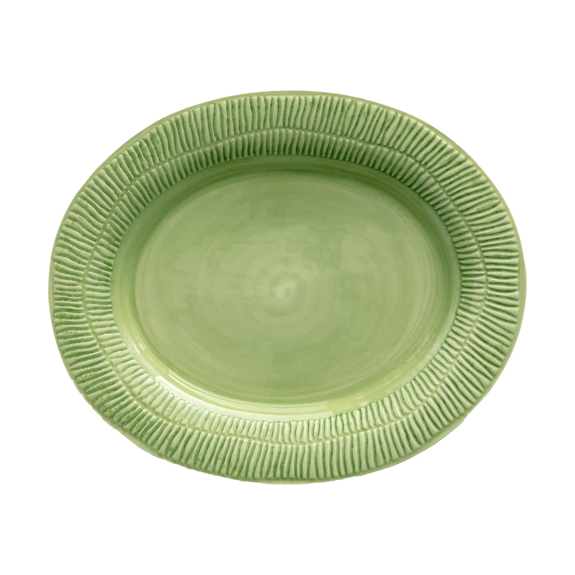 Plato Stripes 30x35 cm, Verde Mateus
