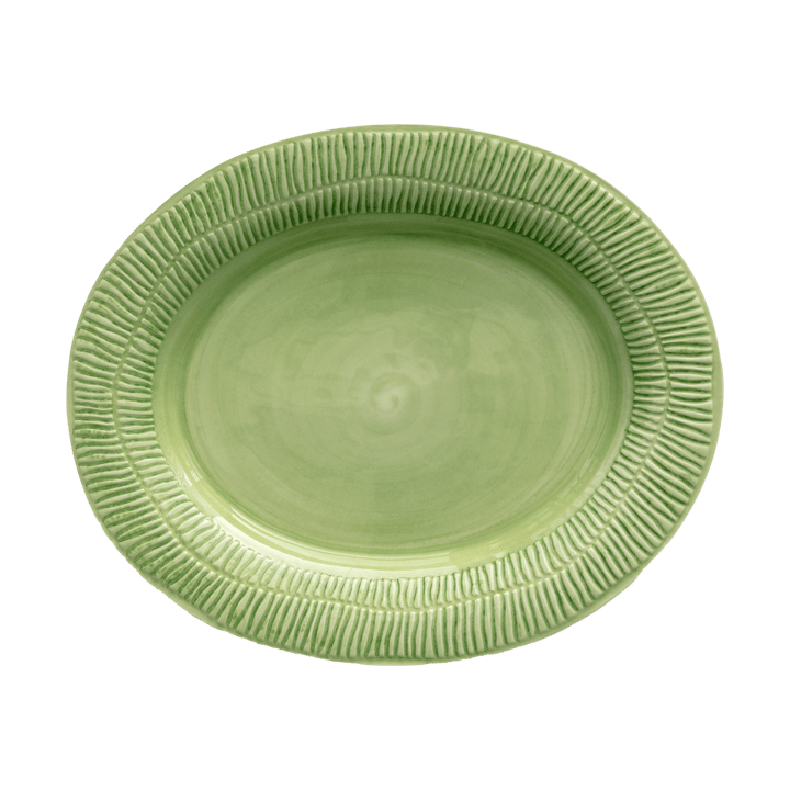 Plato Stripes 30x35 cm - Verde - Mateus