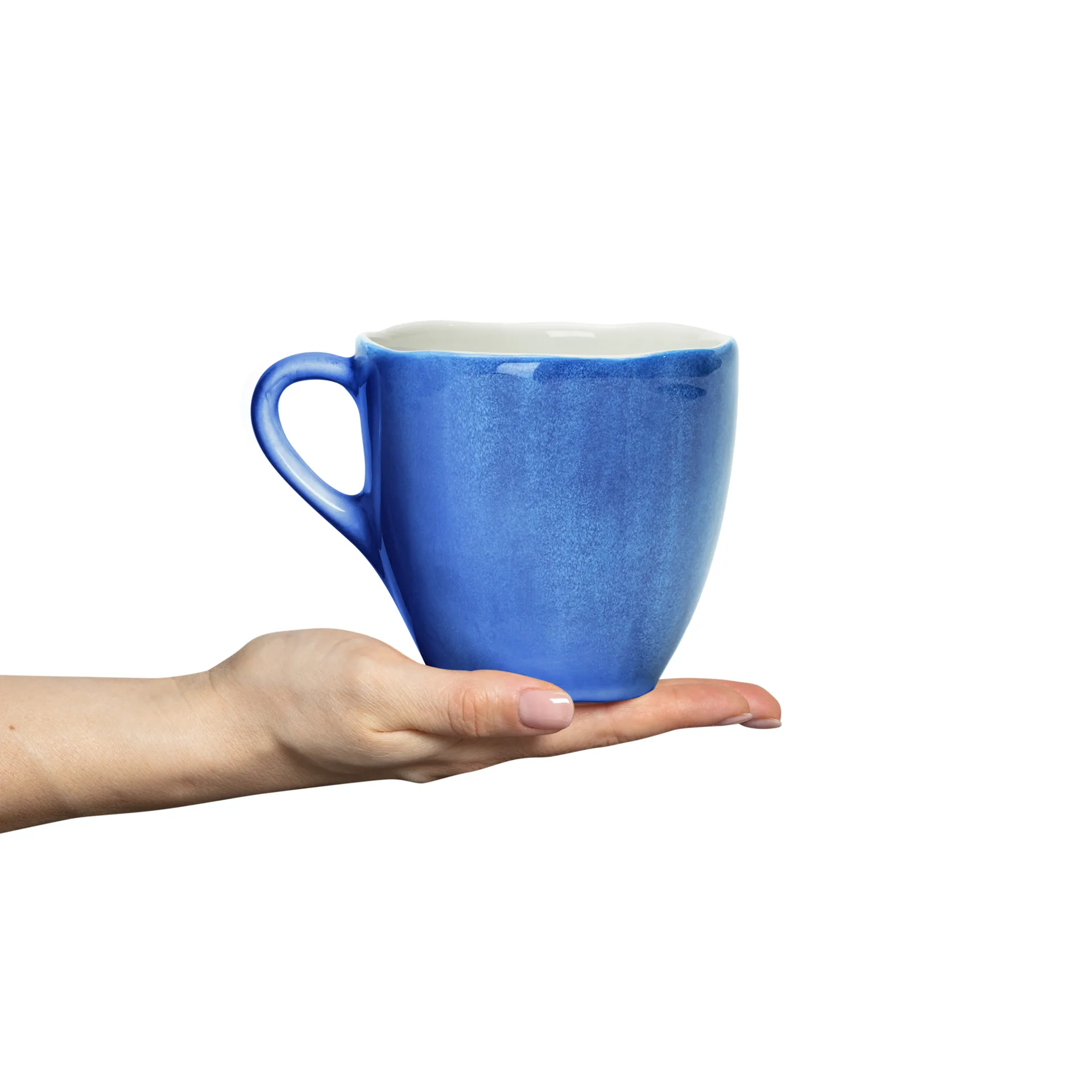 Taza Basic organic 60 cl, Azul claro Mateus