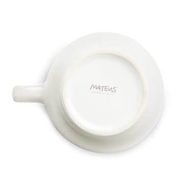 Taza Basic organic 60 cl - blanco - Mateus