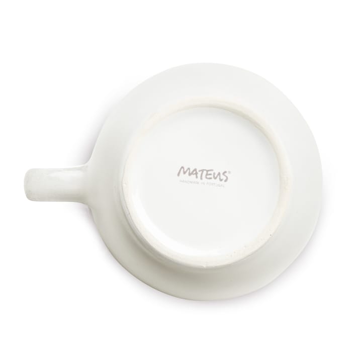 Taza Basic organic 60 cl, blanco Mateus