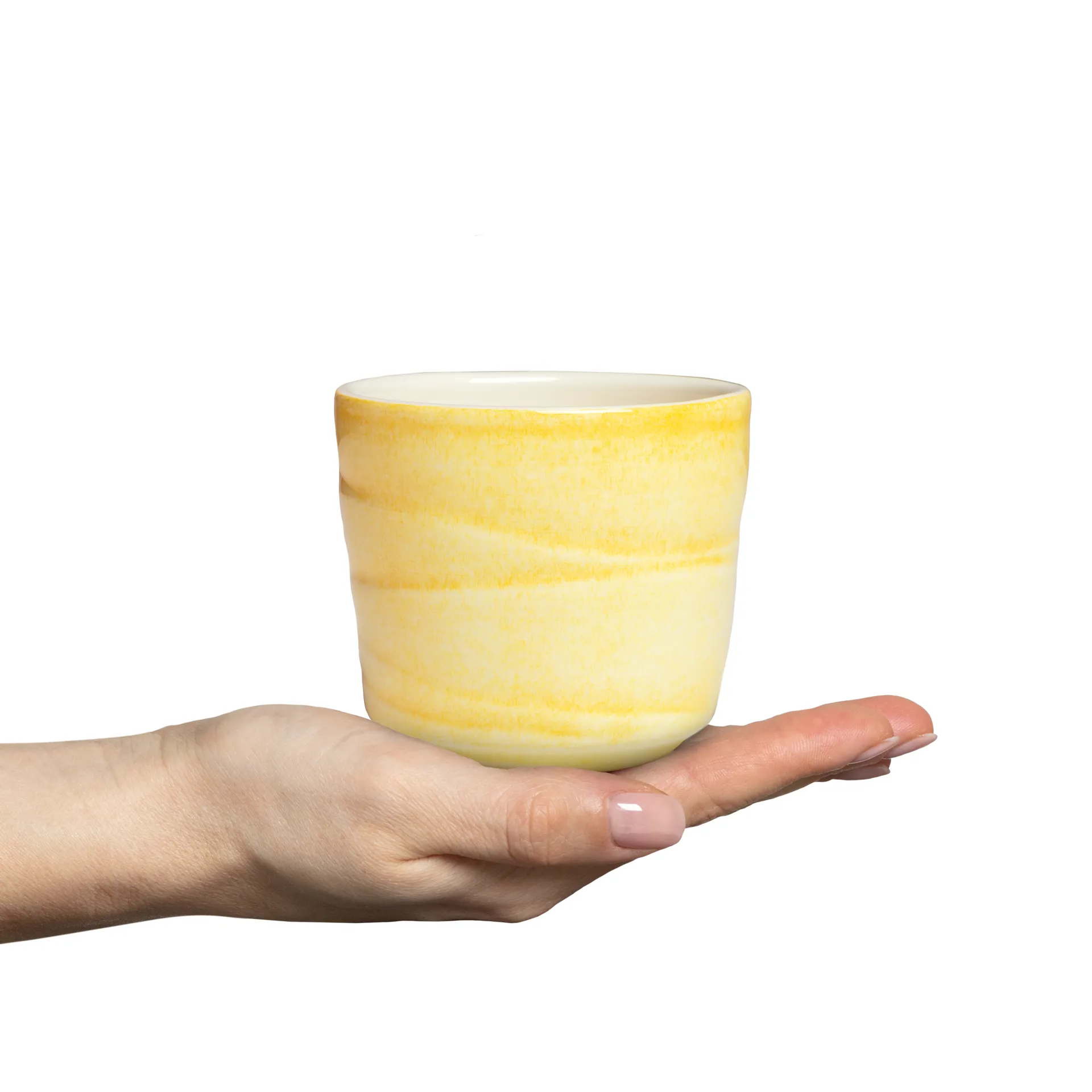 Taza básica 25 cl, Amarillo Mateus