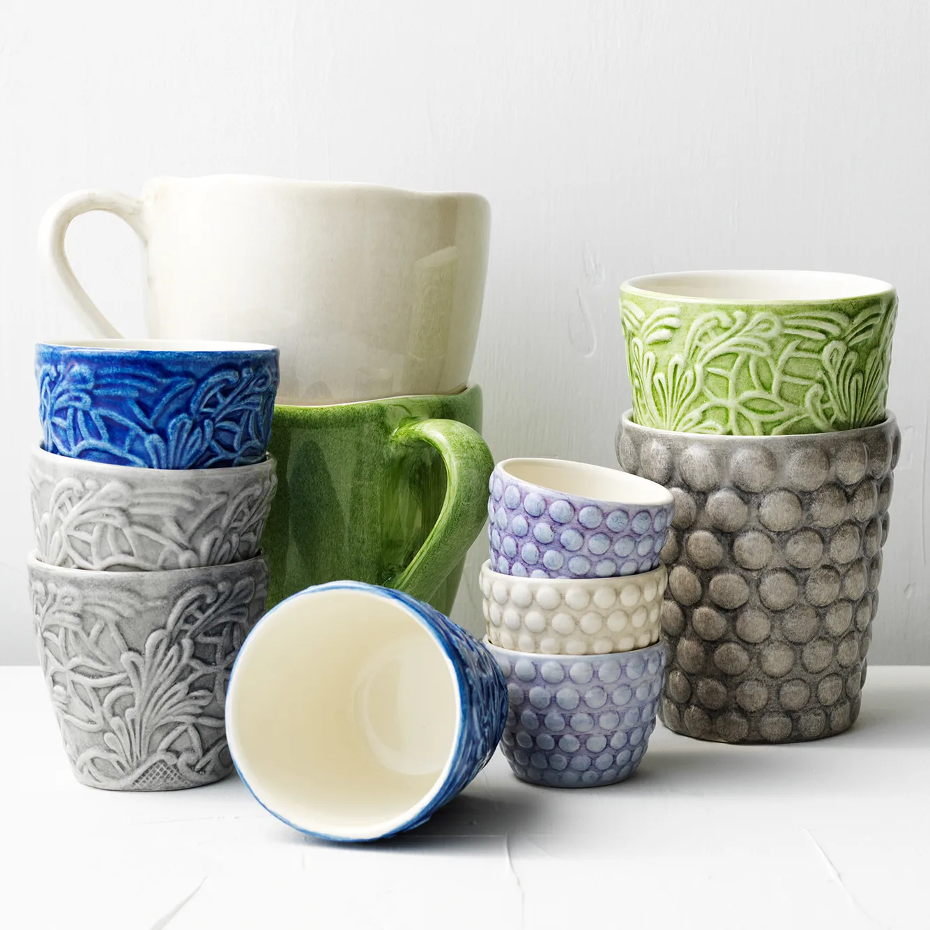 Taza Bubbles 30 cl, gris Mateus