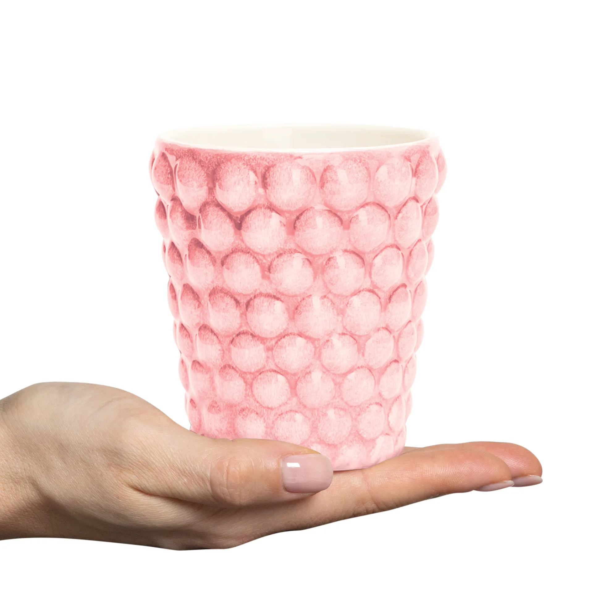 Taza Bubbles 30 cl, rosa claro Mateus