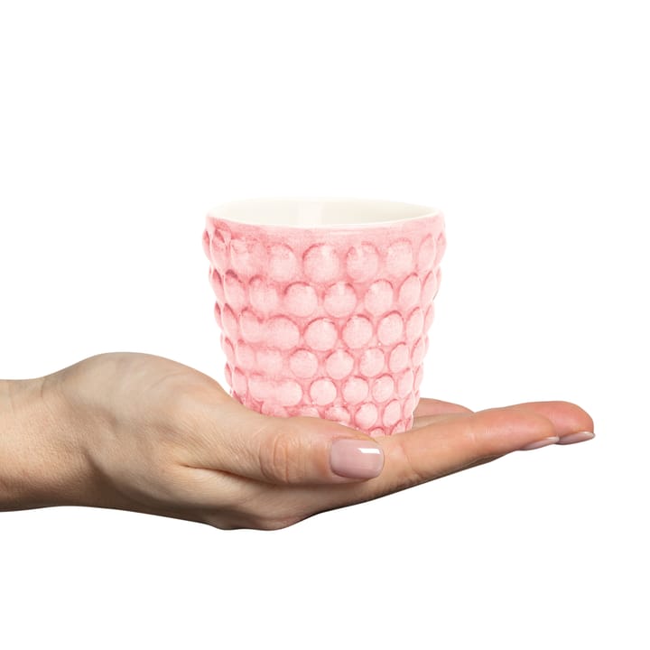Taza espresso Bubbles 10 cl, rosa claro Mateus