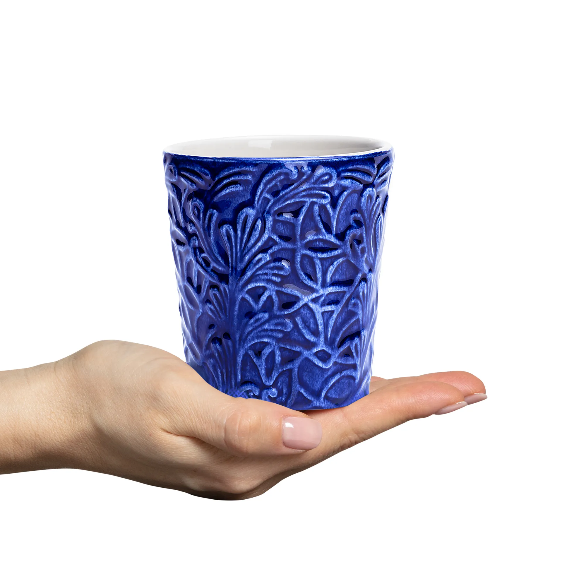 Taza Lace 30 cl, Azul Mateus
