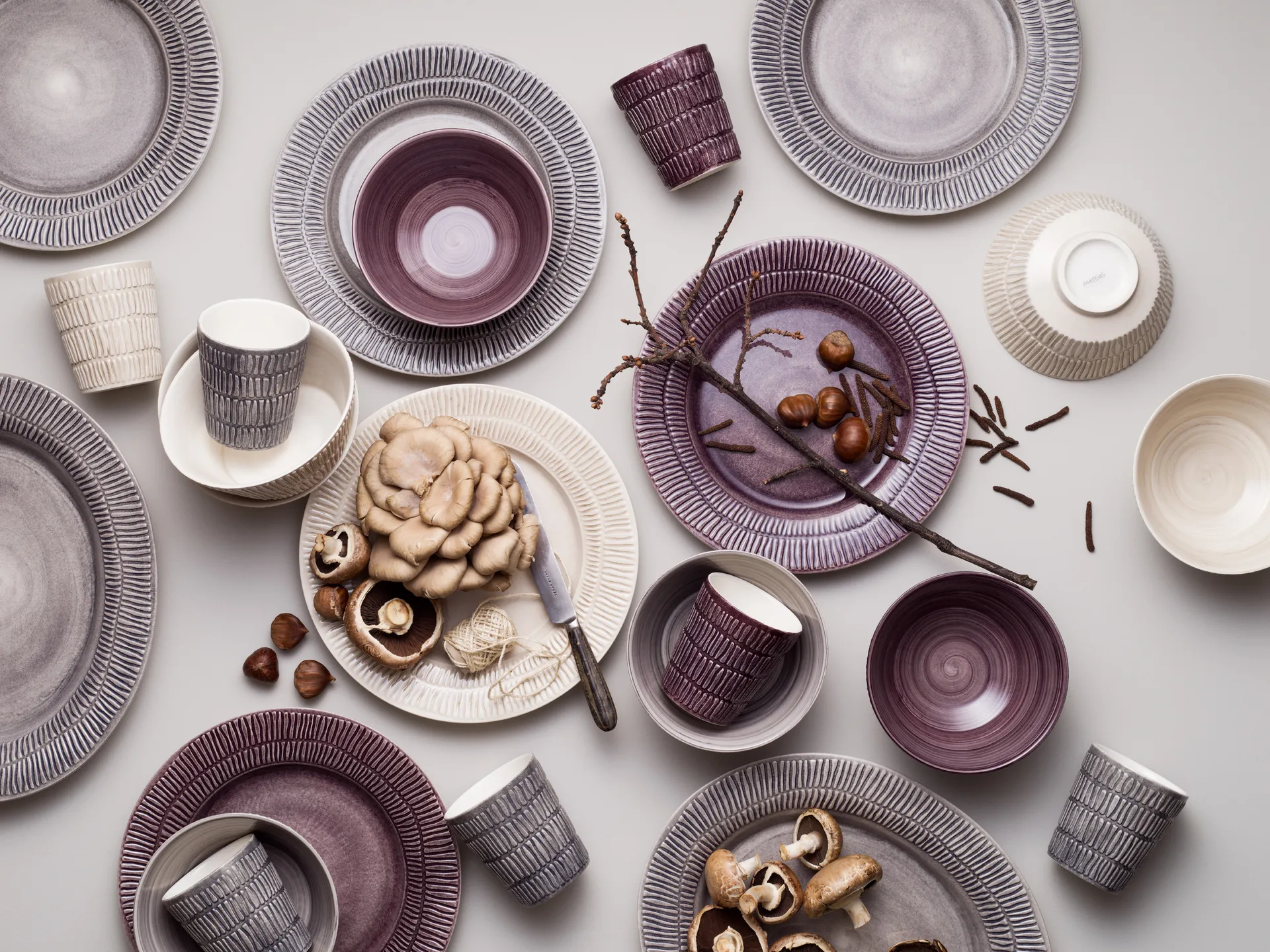 Taza Lace 30 cl, gris Mateus