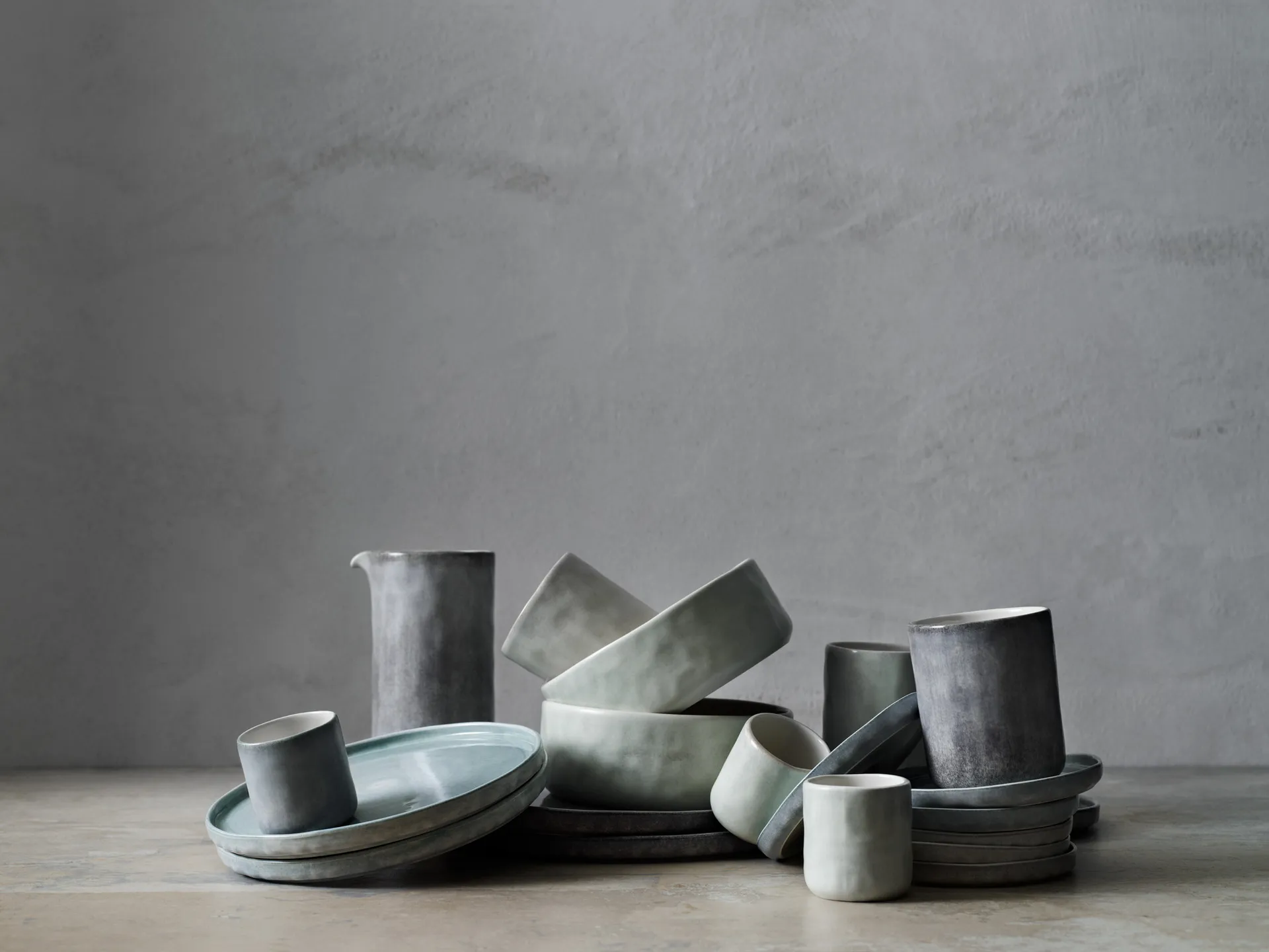 Taza MSY 30 cl, gris Mateus