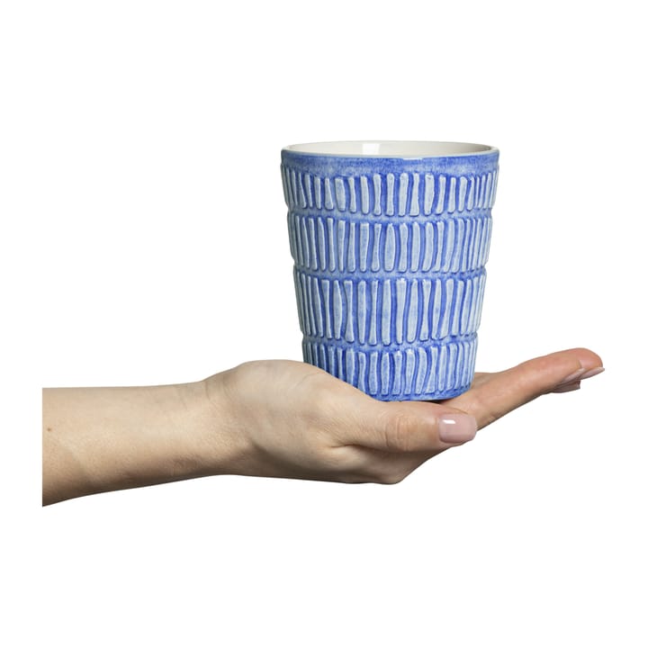 Taza Stripes 30 cl, azul claro Mateus