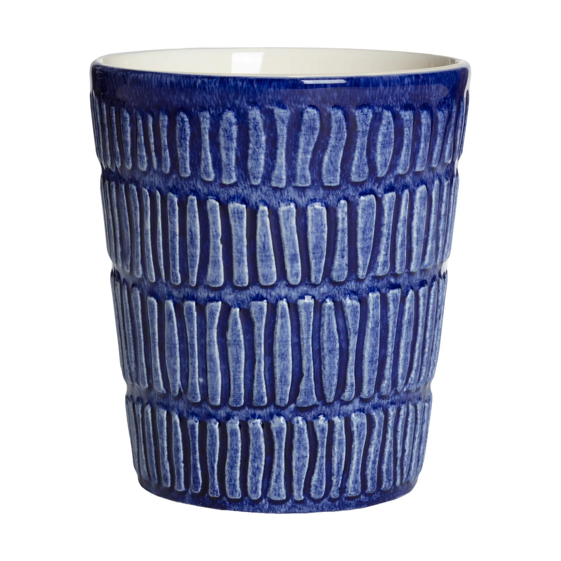 Taza Stripes 30 cl, Azul Mateus