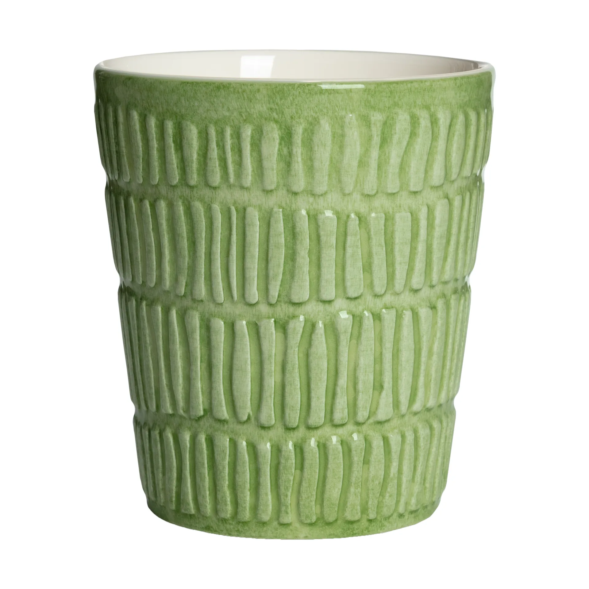 Taza Stripes 30 cl, Verde Mateus