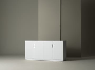 Aparador Aoko 77x160 cm - Lacado blanco - Mavis