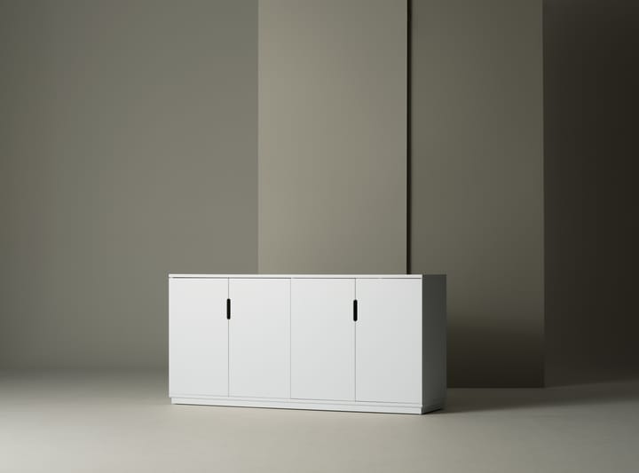 Aparador Aoko 77x160 cm, Lacado blanco Mavis
