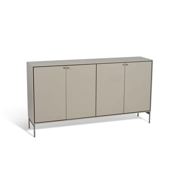 Aparador Volt 80x148 cm - Beige-acero inoxidable - Mavis