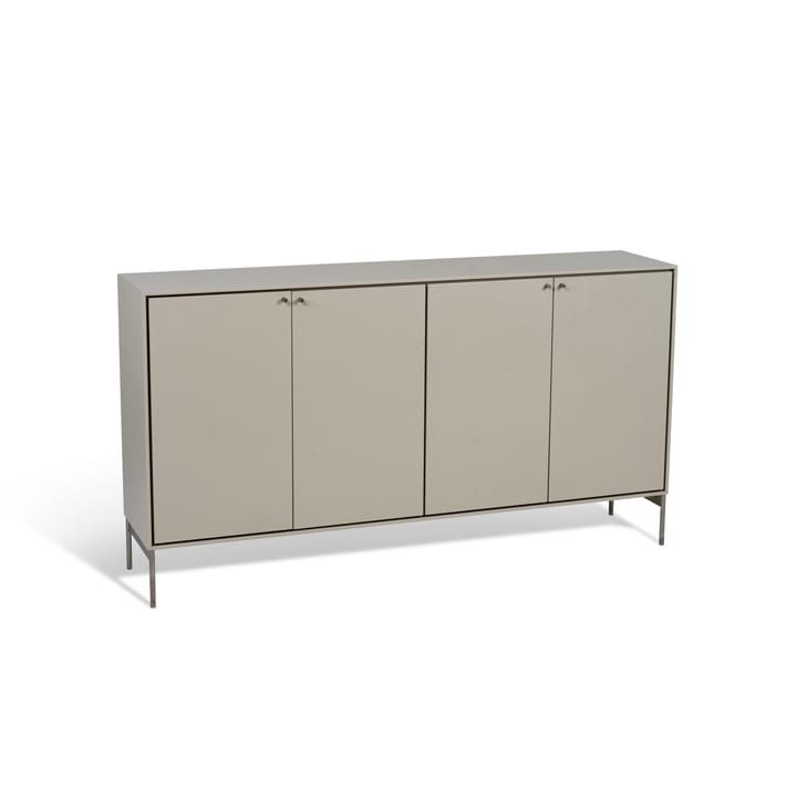 Aparador Volt 80x148 cm, Beige-acero inoxidable Mavis