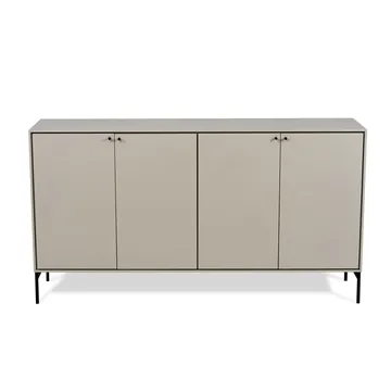 Aparador Volt 80x148 cm - Beige-negro - Mavis