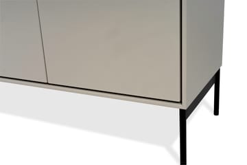 Aparador Volt 80x148 cm - Beige-negro - Mavis