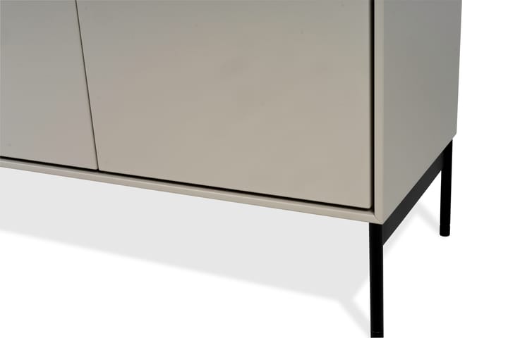 Aparador Volt 80x148 cm, Beige-negro Mavis