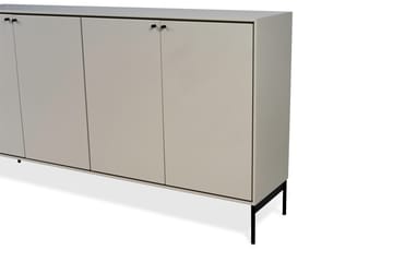 Aparador Volt 80x148 cm - Beige-negro - Mavis
